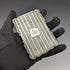 1847 British antique sterling silver card case 66g Edward Smith